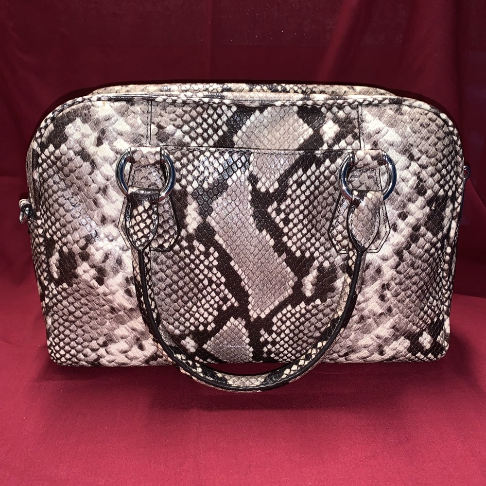 Michael Kors Python purse set - Picture 3 of 5